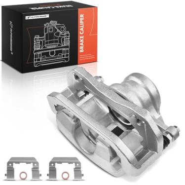 Imagem de A-Premium Conjunto de pinça de freio a disco com suporte compatível com modelos selecionados da Hyundai - Genesis 2009 2010 2011, V6 3.8L - Lado do passageiro dianteiro direito