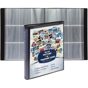 Imagem de Álbum Polaroid Samsill para fotos Instax Mini e Kpop Photocards, 288 bolsos com capa frontal personalizável e lombada, serve para imagens de até 5 x 7 cm