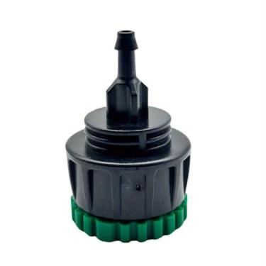 Imagem de 2 peças adaptadores de mangueira de jardim de 1/10.2 cm, torneira de 3/10.2 cm converte em tubo de irrigação por gotejamento de 1/10.2 cm, conectores de mangueira de irrigação por gotejamento para