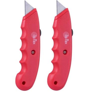 Imagem de Kit 02 Estilete Trapezoidal Standard Profissional.