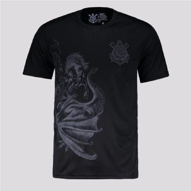 Imagem de Camiseta Corinthians São Jorge - Masculino-Masculino