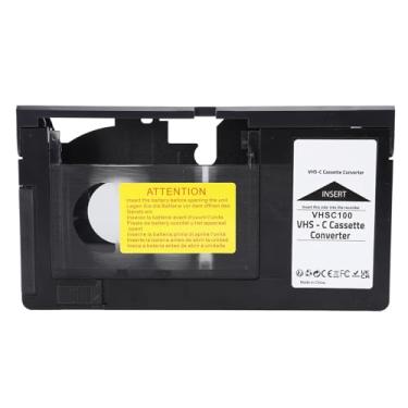 Imagem de Dpofirs Adaptador de Cassete para S VHS C, S VHS Tapes, VHS C, VHS Tapes, Adaptador de Fita VHS-C, Conversor de Fita