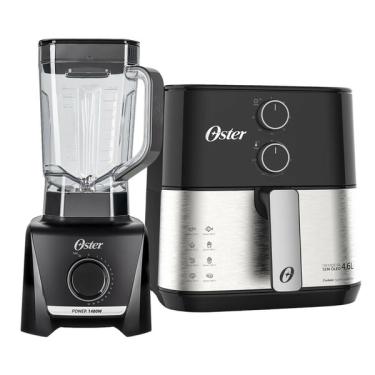 Imagem de Kit Oster Fritadeira Elétrica Ofrt520 E Liquidificador Oliq610