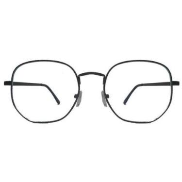 Imagem de Armação De Óculos De Grau Hexagonal Redondo Metal Geométrico - SPYBOSS
