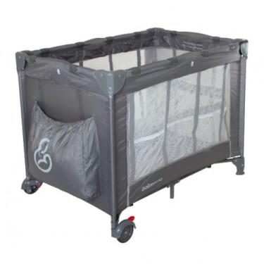 Imagem de Berço Desmontável Com Rodízios Triton Galzerano, Grafite