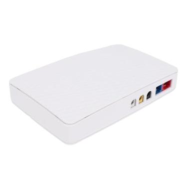 Imagem de Luocute Mini DC UPS 8000mAh Backup Fonte de Alimentação, Bateria Portátil de Fonte de Alimentação Ininterrupta, Suporte de Vários Canais para Roteadores, Modems, Câmeras de (Plugue nos EUA)