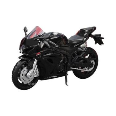 Imagem de Motocicleta Yamaha YZF-R1 Em Escala 1:18, Modelo De Liga Metálica Fund