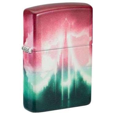 Imagem de Zippo Isqueiro de bolso Wicked City Design que brilha no escuro verde