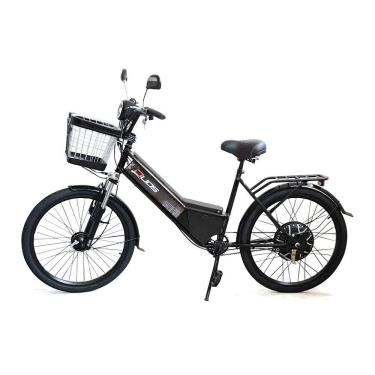 Imagem de Bicicleta Elétrica - Aro 24 - New Confort 800w Lithium - Preta - Duos Bikes