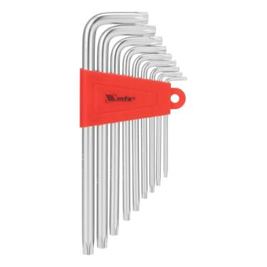 Imagem de MTX Jogo de Chaves Torx Hexagonais Longas com Acabamento Acetinado, Kit de Chaves Torx de Alta Precisão