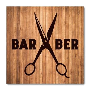 Imagem de Placa Decorativa - Barber Shop - Barbearia - 0821plmk - Allodi