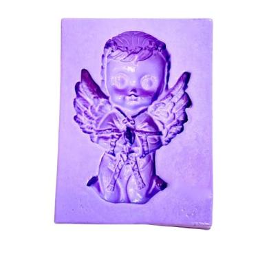 Imagem de F1451 molde de silicone anjo confeitaria biscuit - confeitaria dos mol