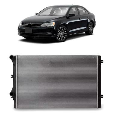 Imagem de Radiador Golf 2013 A 2015 Com Ar Manual/ Automático - SP ACESSÓRIOS