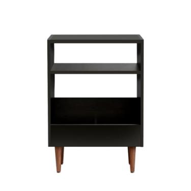 Imagem de Rack Expositor Para Discos De Vinil Lps e Receiver MDF 18mm