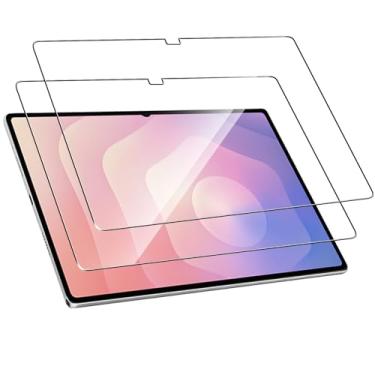 Imagem de Natbok Pacote com 2 protetores de tela compatíveis com Samsung Galaxy Tab S11 Ultra 14,6, película de vidro temperado 9H, transparente, resistente a arranhões, sem bolhas para Galaxy Tab S11 Ultra