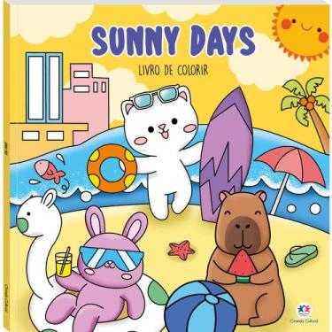Imagem de Livro - Sunny Days - Para Colorir