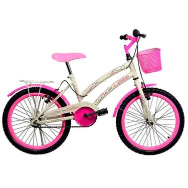 Imagem de Bicicleta Infantil Aro 20 Colli Celina Freio V-Brake Cestinha