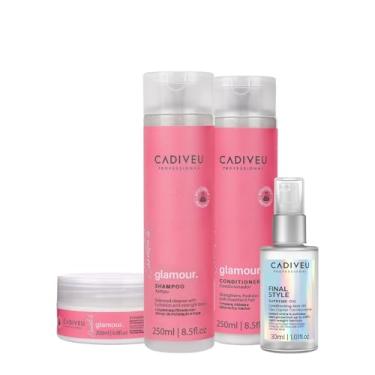Imagem de Kit Cadiveu Professional Glamour Home Care e Final Style Oil (4 produtos)