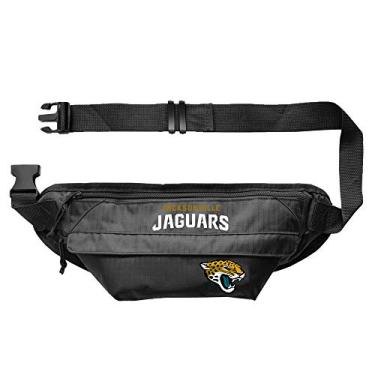 Imagem de Pochete grande NFL Jacksonville Jaguars NFL – Pochete – Bolsa de cintura, cor do time, 35,5 cm L x 15,5 cm A x 10 cm P