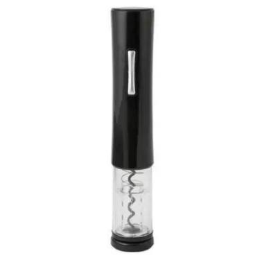 Imagem de Saca Rolha Elétrico Inox Preto 23cm Mimo AQ20261 - Mimo Style