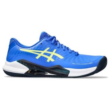Imagem de ASICS Challenger 14 Padel Man Padel Tênis branco preto, Illusion Blue Glow Yellow, 39