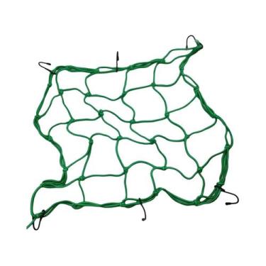 Imagem de Rede De Bagagem Elástica Para Motocicleta De Alta Resistência 30x30cm 