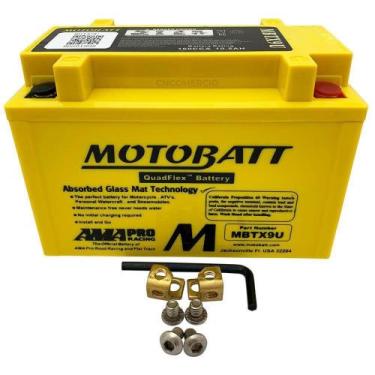 Imagem de Bateria 9ah Motobatt Mbtx9u Ytz14s Cb1300 Superfour Xvs950 Cbr1100 Nx7