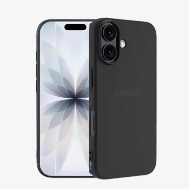 Imagem de SMART E CASE Capa Capinha Case Proteção Premium com Interior em Microfibra, Preta, Resistente a Impactos (iPhone 17)