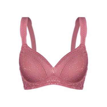 Imagem de Sutiã Sustentação Duloren 111810 Merlot Sem Bojo Poliamida T. 46/52, 4