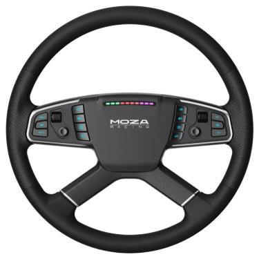 Imagem de Volante Gamer Caminhão Moza Truck Streering Wheel RS060