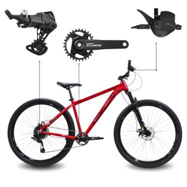 Imagem de Bicicleta Aro 29 Absolute Nero 5 Shimano CUES 9 Velocidades 1x9 Alumínio Cabeamento Interno Freio Hidráulico MT200 (Vermelho, 13,5)