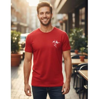 Imagem de Camiseta Camisa Anjo Ak47 Cupido Em Algodão Top Basica Y2k - crushed, 