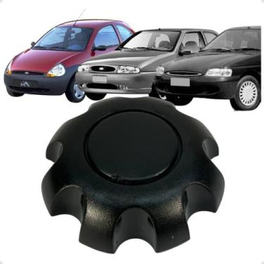 Imagem de Manopla Roldana Regulagem de Banco Escort Ka Fiesta 96/98 Preto Serve 