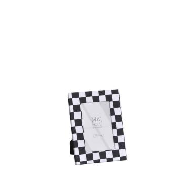 Imagem de Porta Retrato Jaeho Preto/Branco 10X15 Mdf