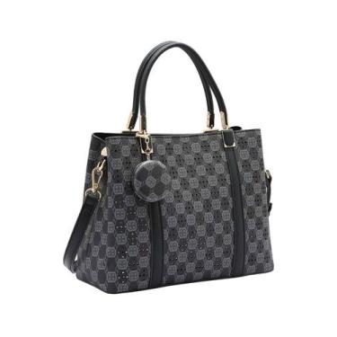 Imagem de Bolsa Feminina de Mão Chenson CG85025 Original New Cristal, Preto
