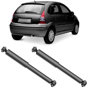 Imagem de 2 Amortecedor Citroen C3 2003 A 2012 Traseiro Nakata