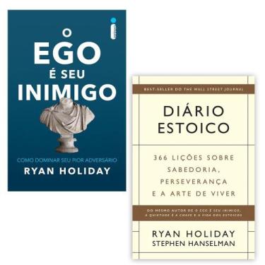Imagem de Kit 2 Livros físicos, O ego é seu inimigo + Diário Estoico, Ryan Holid