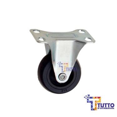Imagem de Rodízio Fixo 2" com Roda Termoplástica BP210 - Roda 50mm - no-brand