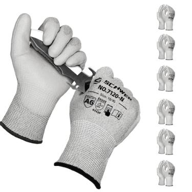 Imagem de Luvas resistentes ao corte Schwer CR7120 ANSI A6 para homens e mulhere