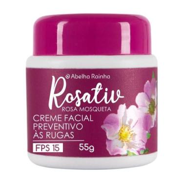Imagem de Creme Facial Preventivo As Rugas Fps 15 Rosa Mosqueta - 55G - Abelha R