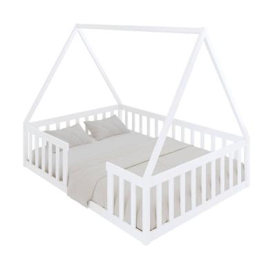 Imagem de Cama Casal Montessoriana Valentina Branco