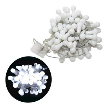 Imagem de Pisca Cordão Bolinhas 100 Led Decoração Enfeite 9M 110V - TOP NATAL, B