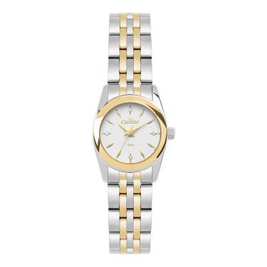 Imagem de Relógio Condor Feminino Ref: Co2035nwt/4k Casual Bicolor