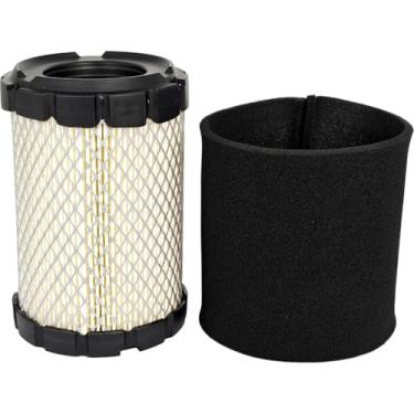 Imagem de EZROAD Filtro de ar e pré-filtro 11013-0763 11013-0764 compatível com motor Kawasaki FT730V 4 tempos AR30 AR32 AS02 AS09 AS40 AS41 AS42 AS43 AW00 AW04 AW05 AW06 AW08 AW08 AW10 AW1 1 BS02 BS41 BS42