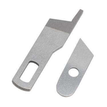 Imagem de RiToEasysports Lâmina de Máquina de Costura, Conjunto de Lâmina Inferior Superior de Ferro para 14HD854 HD0450S HD0400S SE017 Fácil Instalação e Desempenho Suave