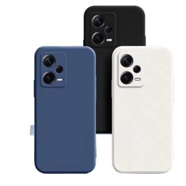 Imagem de Capa Capinha Compatível Xiaomi Redmi NOTE 12 PRO 5G Silicone Aveludada Ultra Fina e Resistente (MARSALA)