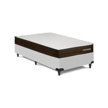 Imagem de Cama Box e Colchão Poli D28 - Solteirão (108x198)- Ortoclass - Ortobom