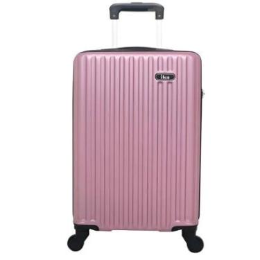 Imagem de Mala de Bordo Pequena em ABS Rodinhas 360 - Rose-Unissex