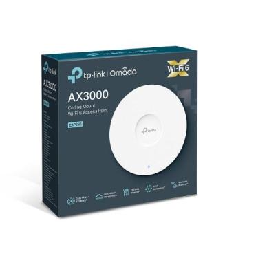 Imagem de Access Point Wi-fi 6 Montavel Em Teto Dual Band 2.4/5ghz Ax3000 Eap650