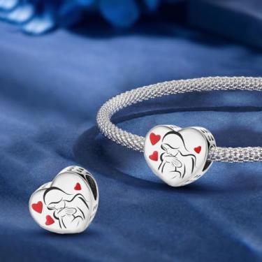 Imagem de 1 peça, banhado a prata, moderno, irmãs, perfume, bolo, sol, lua, animais, série para mulheres, pulseiras, pulseiras, faça você mesmo, joias e roupas diárias, joias combinando, presentes de decoração